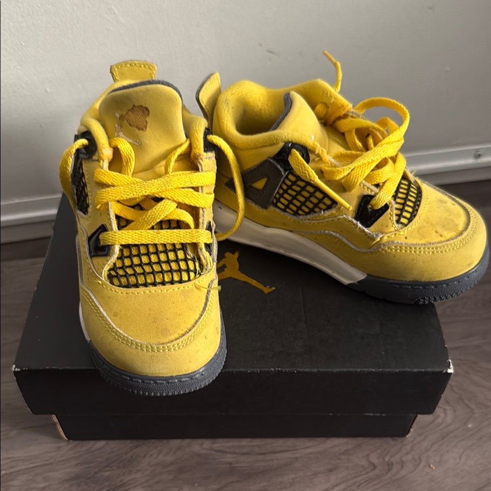 Yellow Kids Sneakers